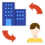 Consumer to business authentication icon